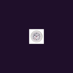 Acctim Wexham 24 Hour Wall Clock Wht