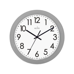 Acctim Abingdon Wall Clock 25|5cm Grey [21890]
