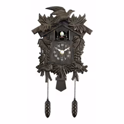 Acctim Cuckoo Clock Hamburg Antique Broze Pendulum Wall Clock