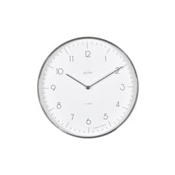 Acctim 29512 Madison Silver Wall Clock