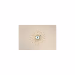 Acctim 'Lohne' Design Spoke Style Metal Wall Clock In Brass Finish 49cm