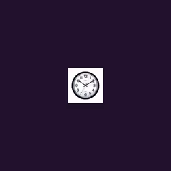 Acctim Controller Wall Clock Blk