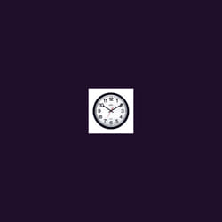 Acctim Controller Wall Clock Blk