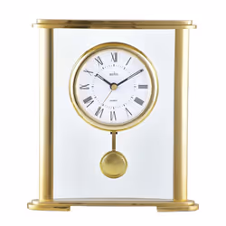 Acctim Welwyn Mantel Clock, Gold