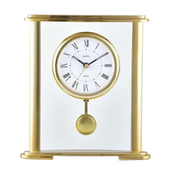 Acctim Welwyn Mantel Clock, Gold