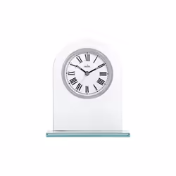 Acctim Adelaide Mantel Clock Silver