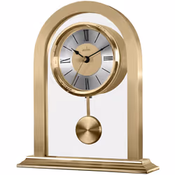 Acctim Colney Mantel Clock, Gold