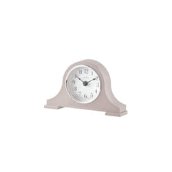 Acctim 36962 Napoleon Quartz Battery Mantle Mantel Clock in Earl Grey with Full Figure Arabic Numbers 'Harston'