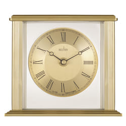 Acctim Gayhurst Mantel Clock, Gold
