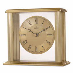 Acctim Gayhurst Mantel Clock, Gold