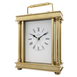 Acctim Marlow Carriage Mantel Clock, Gold