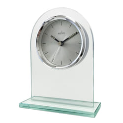 Acctim Ledburn Mantel Clock, Glass