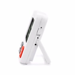Easy Timer White Digital Countdown Timer Built in Stand Magnet and Hook