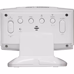 Acctim Integra 2 Radio Controlled White Alarm Clock