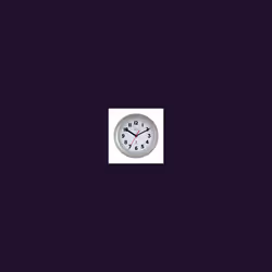 Acctim Parona Silver RC Wall Clock