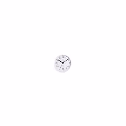 Acctim Nardo 20cm Radio Controlled White Wall Clock 74662