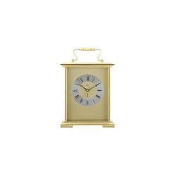 Acctim Althorp Radio Controlled Gold Quartz Carriage Clock 77158
