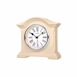 Acctim Chestfield Mantel Clock Cream