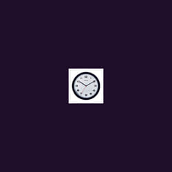 Acctim Aylesbury Wall Clock Blk
