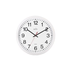 Acctim Controller Wall Clock White