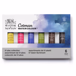 Winsor & Newton 5012572005746 water based paint Multi 8 ml Tube 6 pc(s)