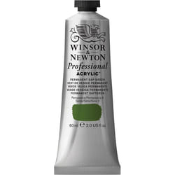 Winsor & Newton 2320503 60 ml Professional Acrylic Colour - Permanent Sap Green