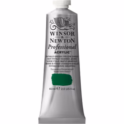 Winsor & Newton Professional Acrylic, 60 ml, Green, Tube