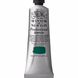 Winsor & Newton Professional Acrylic, 60 ml, Green, Tube