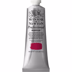 Winsor & Newton Professional Acrylic, 60 ml, Violet, Tube