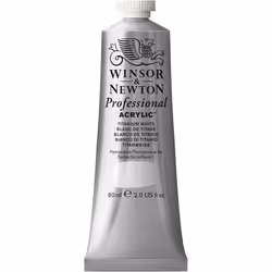 Winsor & Newton Professional Acrylic, 60 ml, White, Tube
