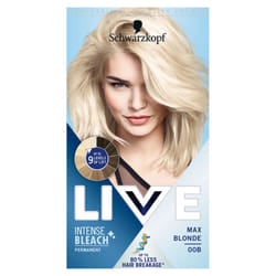 Schwarzkopf LIVE Intense Lightener 00B Max Blonde Permanent Hair Colour