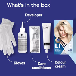 Schwarzkopf LIVE Intense Lightener 00B Max Blonde Permanent Hair Colour