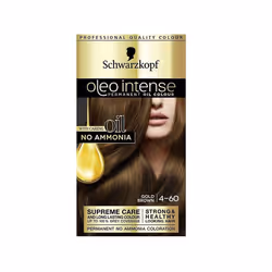 Schwarzkopf Oleo Intense Permanent Oil Hair Colour - Gold Brown 4-60