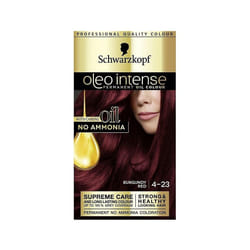 Schwarzkopf Oleo Intense Permanent Oil Hair Colour - Burgundy Red 4-23