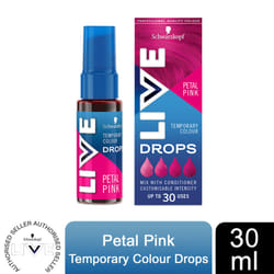 Schwarzkopf LIVE Colour Drops Semi-Permanent Dye - Petal Pink