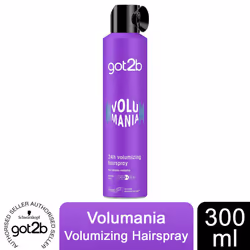 Schwarzkopf Got2b Volumania Hairspray for 24H Strong Hold, 300ml