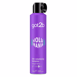 Schwarzkopf Got2b Volumania Hairspray for 24H Strong Hold, 300ml