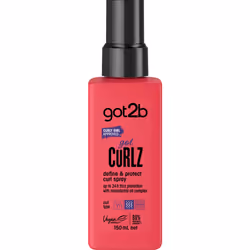 gotcurlz Define & Protect Curl Spray perfectly defines your curls and protects them against frizz up to 24 h.