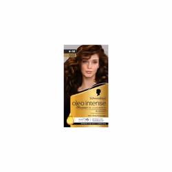 Oleo Intense Permanent Oil Colour 4-18 Mocha Brown Hair Dye, 100% Grey Coverage, Conditioner with HaptIQ System, Long-Lasting ...