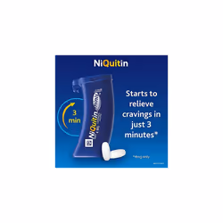 NiQuitin Minis Mint 4 mg Lozenges - Effective Smoking Craving Relief - Practical Pocket-Sized Container - 60 Mini Lozenges - Relieve Sudden Cravi