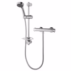 Triton Dene Cool Touch Thermostatic Bar Mixer Shower Chrome 3 Spray UNDETHBMCT
