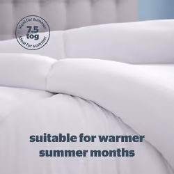 Deep Sleep Single Duvet 7.5 Tog â Mid-Lightweight Soft and Comfortable Quilt Duvet Ideal for Spring and Summer â Hypoallergenic and Machine