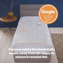 Silentnight Comfort Control Electric Under Blanket - Single
