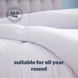 Deep Sleep Super King Duvet 10.5 Tog â All Year Round Soft and Comfortable Quilt Duvet Ideal for Summer and Winter â Hypoallergenic and Machine