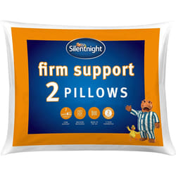 Silentnight Firm Support Pillow Pair, Ideal for Side Sleepers