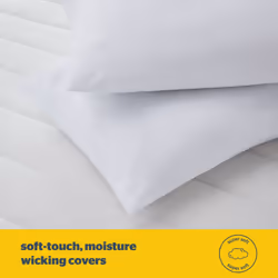 Silentnight Cooler Summer Pillows 2 Pack Soft Medium Support UK Made