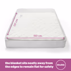 Silentnight Comfort Control Teddy Fleece Electric Blanket- Double - Additional view 7