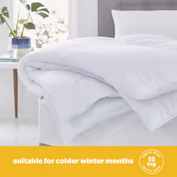 Silentnight Essential All Season Duvet - 10.5 Tog Hypoallergenic Made in the UK - Single