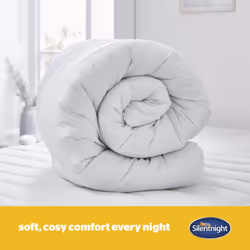 Silentnight Essential All Season Duvet - 10.5 Tog Hypoallergenic Made in the UK - Double