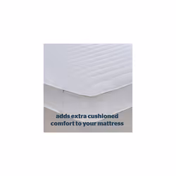 Silentnight Anti-Allergy Double Mattress Topper - Thick Deep Mattress Pad Protecting Against Allergies and Dust Mites - Hypoallergenic and Machin